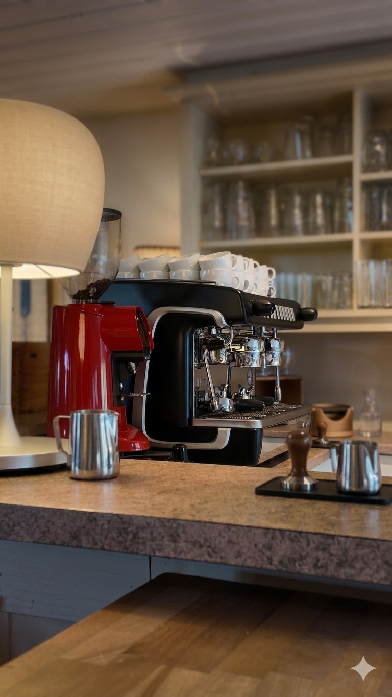 Kaffeebar im EssZimmer